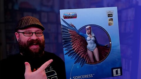 Iron Studios: Masters of the Universe Sorceress statue UNBOXING! #sideshowcollectibles #motu