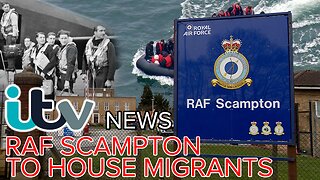 ITV New report on RAF Scampton housing illegal immigrants #enoughisenough #RAFScampton #stoptheboats