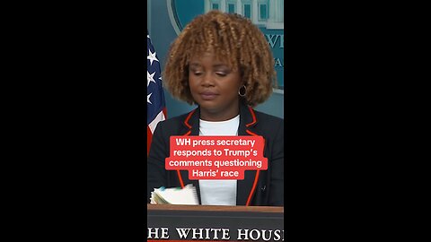 White House Press Secretary Karine Jean-Pierre