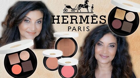 Hermes Eye Quartet 03 and 06 also bought 2 new blushes and a bronzer
