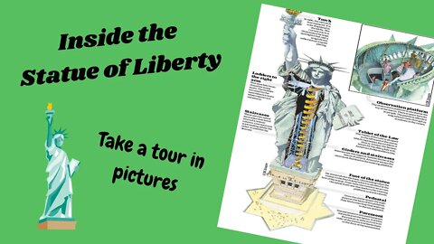 Statue of Liberty: An Inside Virtual Tour ~ Museum ~ No Talking ~ Background Music