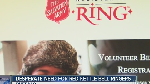 Salvation Army Volunteer Bell-ringers needed