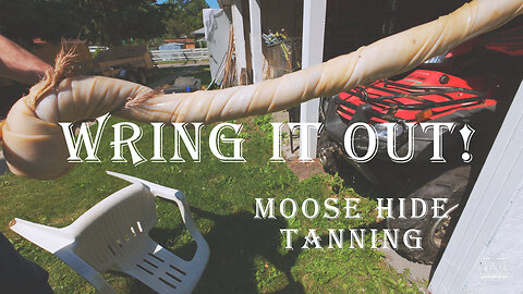 Indigenous Moose Hide Tanning: Wringing the Hide