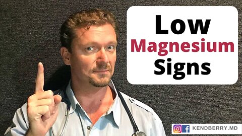 MAGNESIUM Deficiency: 9 Signs You Should Know - 2021