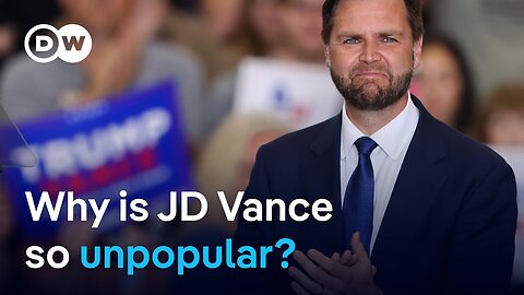 JD Vance: The most unpopular vice president in decades? | DW News| RN ✅