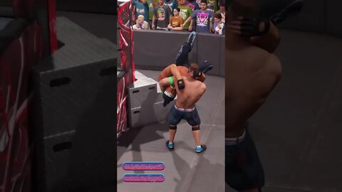 Cena clearly gave Hogan a headache - WWE 2K22 Showcase match