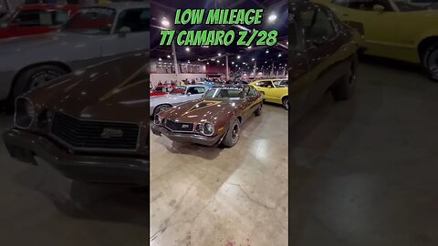 Low Mileage All Original 1977 Chevrolet Camaro Z/28! #shorts