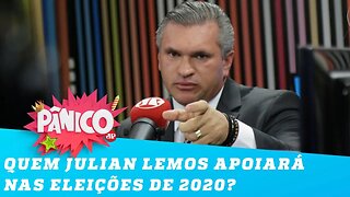 Bolsonaro, Witzel, Huck ou Dória? Julian Lemos revela quem apoiará nas eleições de 2020