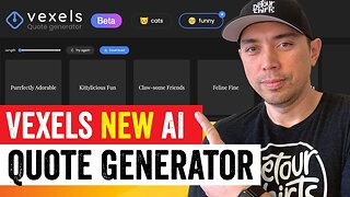 Vexels New Quote Generator Powered by AI (Full Tutorial)