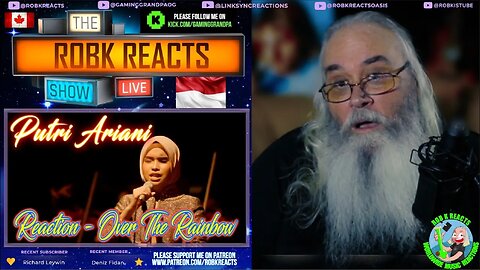 Putri Ariani Reaction - Over The Rainbow (Judy Garland Cover) - Requested