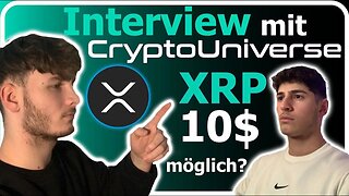 🔔1.Cryptotalk mit @CryptoUniverseDE | XRP auf 10€⁉️| Top 3 Coins? | @CryptoTalkzz