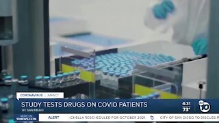 Study tests drugs on COVID-19 patients