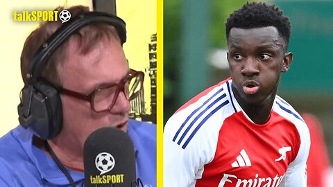Tony Cascarino URGES Eddie Nketiah To LEAVE Arsenal CLAIMING He Is Not Physical Enough For The PL 😱