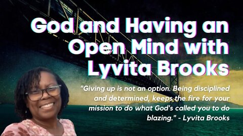 Two Only Children Get Together to Talk God with Lyvita Brooks