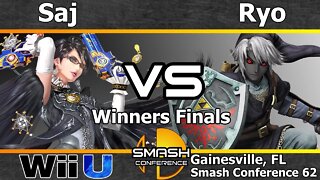 Saj (Bayonetta) vs. MVG|Ryo (Corrin, Link, Falcon) - Winners Finals - SC62