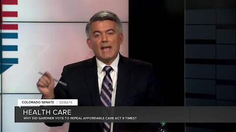 Debate: Gardner on health care