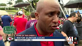 KC Mayor Quentin Lucas excited for Super Bowl