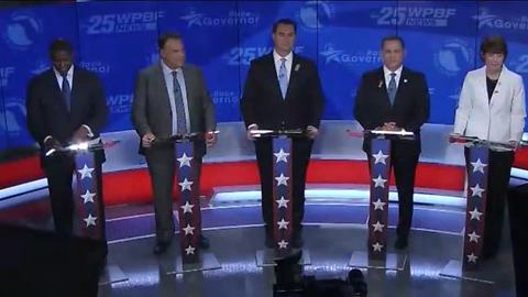 Democratic governor candidates try to differentiate themselves during debate
