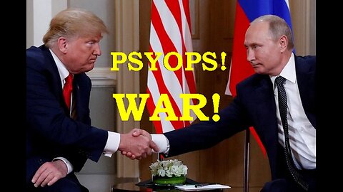 Psyop Putin Comments On Psyop Pedo Trump Wanting To Stop The War In Ukraine!