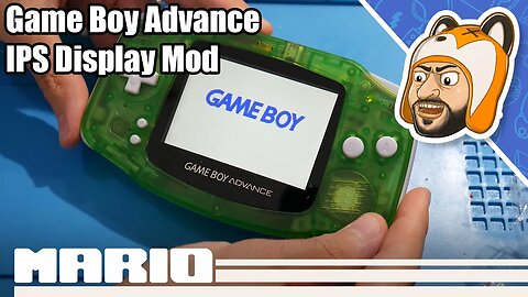 Modding a Game Boy Advance for the First Time! - IPS Display Mod & Full Reshell Kit