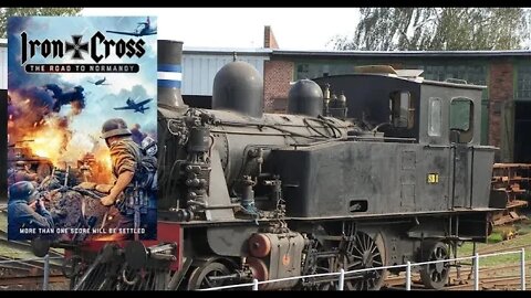 BEHIND THE SCENES OF THE WAR FILM IRON CROSS THE TRAINS