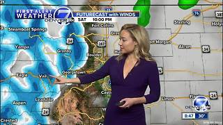 Snow coming to Colorado this weekend!