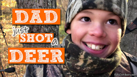 S1:E23 Father/Son Minnesota Whitetail Bowhunt | Kids Outdoors