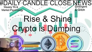 Rise and Shine Pioneers It's Kwanzaa and Crypto is Dumping