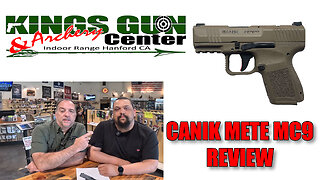 CANIK MC9 9MM PISTOL REVIEW