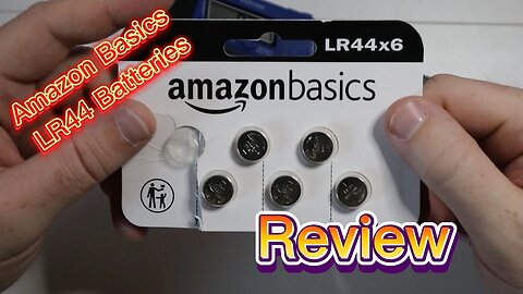 Amazon Basics LR44 Batteries Review