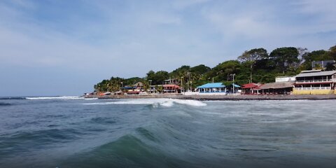 Surf City El Salvador Drone Footage