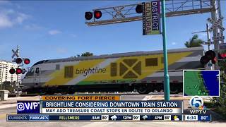 Brightline considers Fort Pierce train station