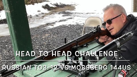 Remake or Rocky IV?😂 Russian TO3-12 vs Mossberg 144US. Military trainer challenge!
