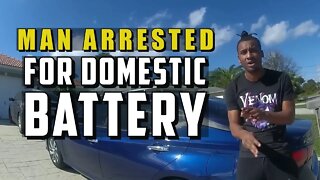 Florida Man Arrested For Domestic Battery