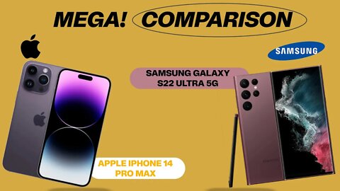 Apple iPhone 14 Pro Max vs Samsung Galaxy S22 Ultra 5G
