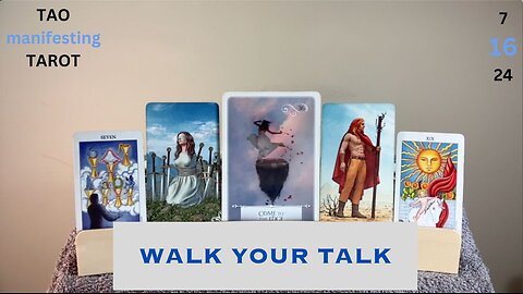 WALK YOUR TALK