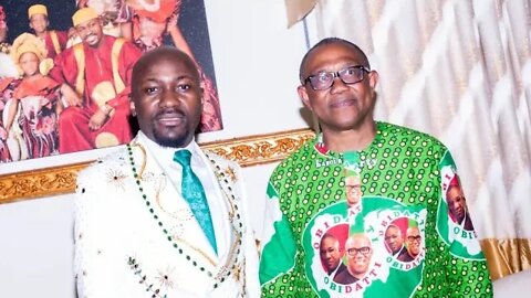 Apostle Johnson Suleman thanks Peter Obi for visiting him at home following attack on his convoy.