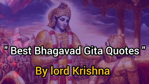 Bhagavad Gita, Life Changing Quotes | Shree Krishna sayings, Must Watch