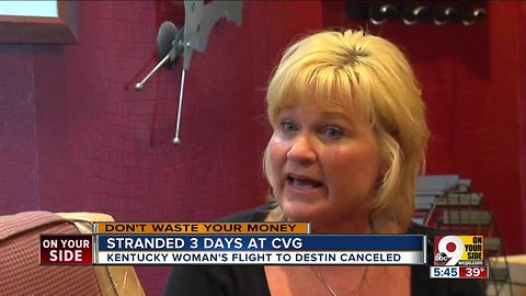 Allegiant passenger stranded three days at airport