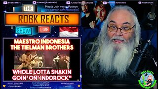 Reaction Maestro Indonesia "The Tielman Brothers - whole lotta shakin goin' on' indorock - Requested