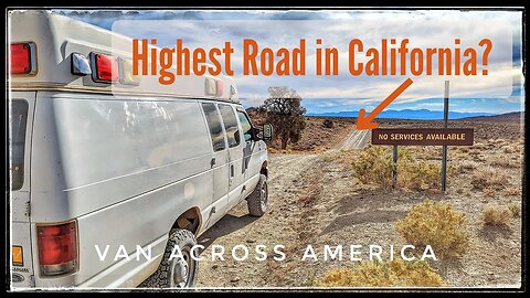 How High and Old is it in California? - VAN ACROSS AMERICA