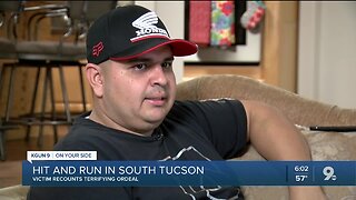 Hit and Run: Tucson man run down by truck while biking