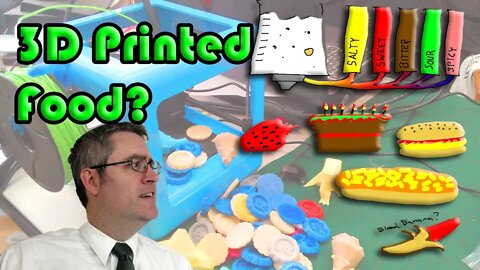 Thinking about 3D Printing food while unboxing the M3D