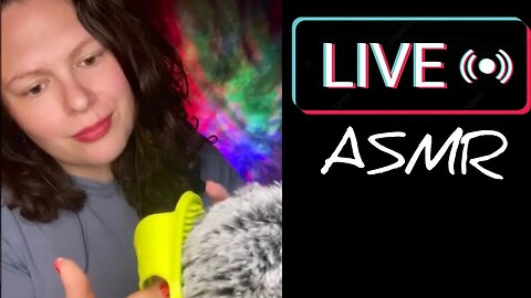 ASMR Live 63 🌈 Fishbowl with Echo 🌈 Mic Brushing, Cork Tapping 🌈 Relax & Sleep 🌈 Steffi ASMR #asmr