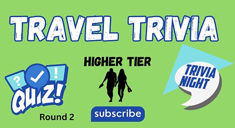 Travel Trivia | Genius Level at 12 out of 12