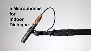 5 Boom Microphones for Indoor Dialogue: Cardioid, Super-cardioid, and Hyper-cardioid