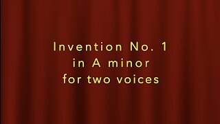 Invention No. 1 in A minor for two voices by Robert W. Padgett