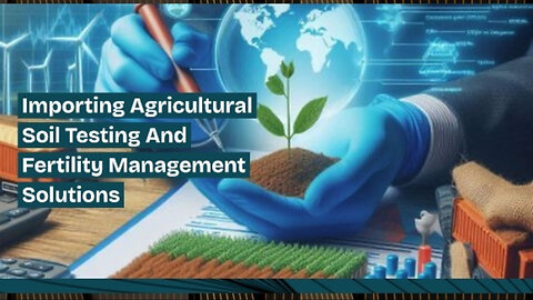 Unlock the Secrets of Importing Soil Testing and Fertility Management Solutions