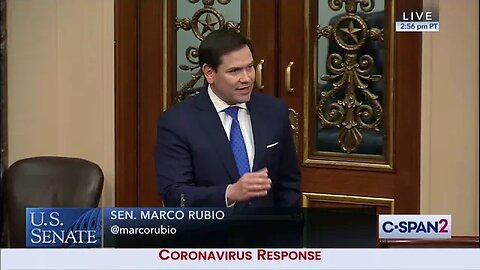 Senator Rubio Speaks on the Senate Floor About Helping Small Businesses Respond to Coronavirus