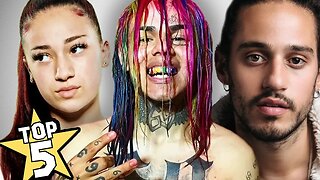 TOP 5 | MOST HATED RAPPERS | ( Iggy Azalea, 6ix9ine, Russ )